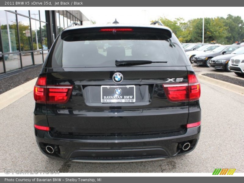 Jet Black / Black 2011 BMW X5 xDrive 35d
