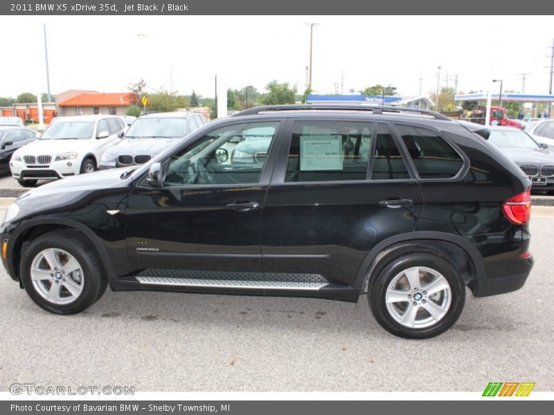 Jet Black / Black 2011 BMW X5 xDrive 35d