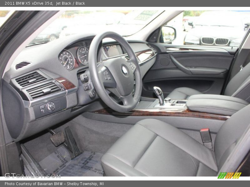 Jet Black / Black 2011 BMW X5 xDrive 35d