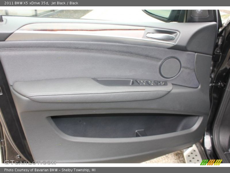 Jet Black / Black 2011 BMW X5 xDrive 35d