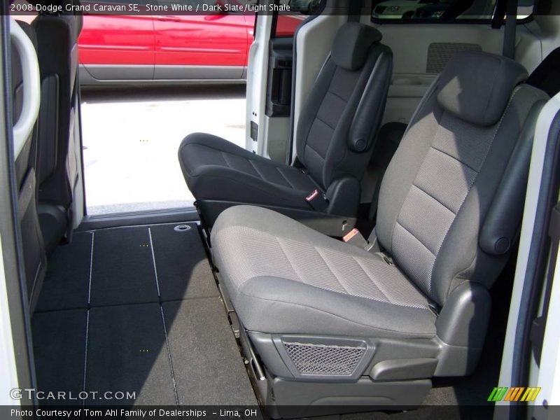 Stone White / Dark Slate/Light Shale 2008 Dodge Grand Caravan SE