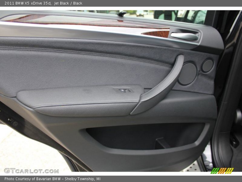 Jet Black / Black 2011 BMW X5 xDrive 35d