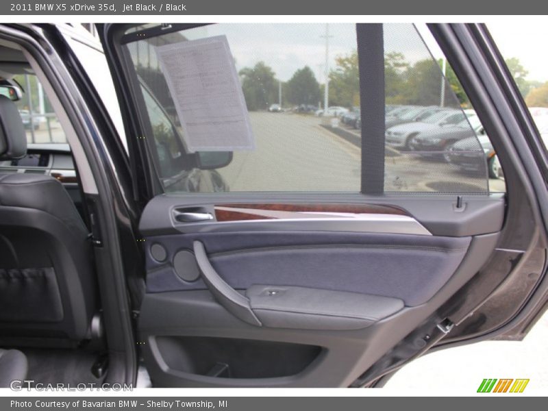 Jet Black / Black 2011 BMW X5 xDrive 35d