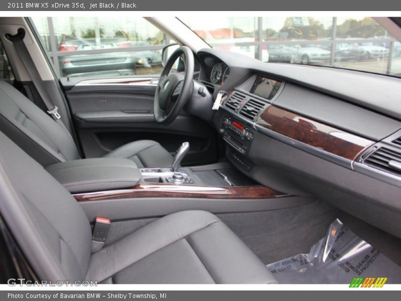 Jet Black / Black 2011 BMW X5 xDrive 35d