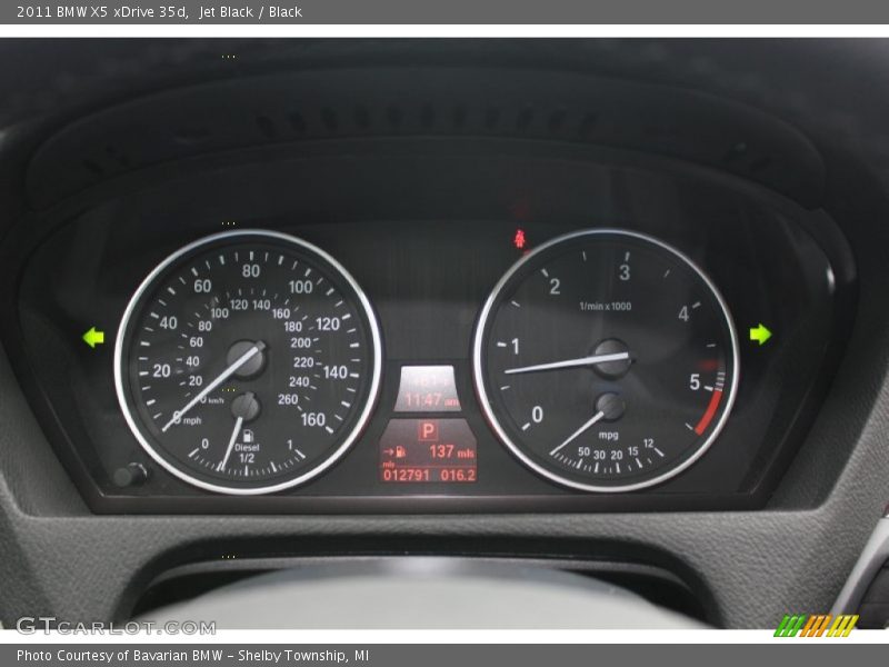 Jet Black / Black 2011 BMW X5 xDrive 35d