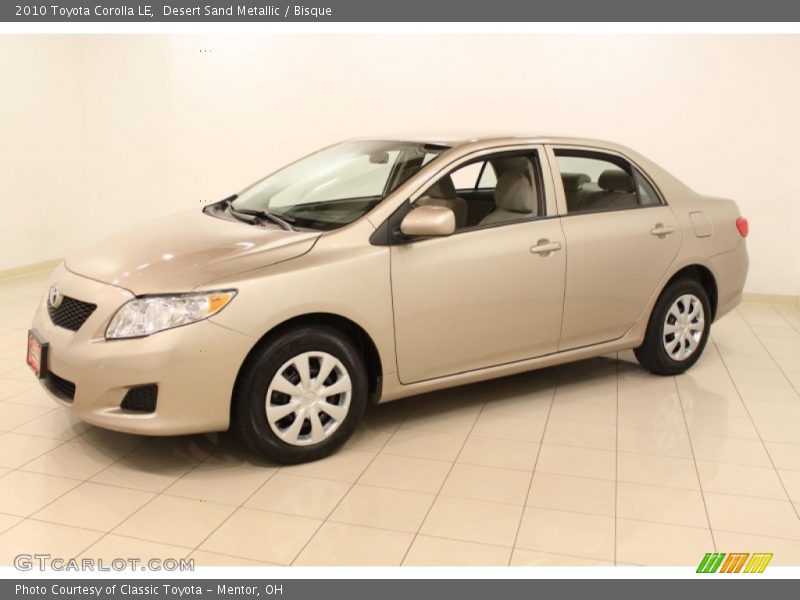 Desert Sand Metallic / Bisque 2010 Toyota Corolla LE