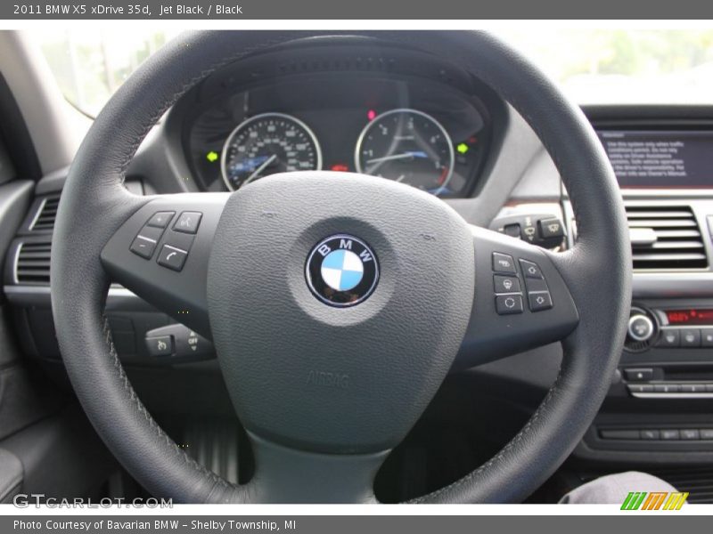 Jet Black / Black 2011 BMW X5 xDrive 35d
