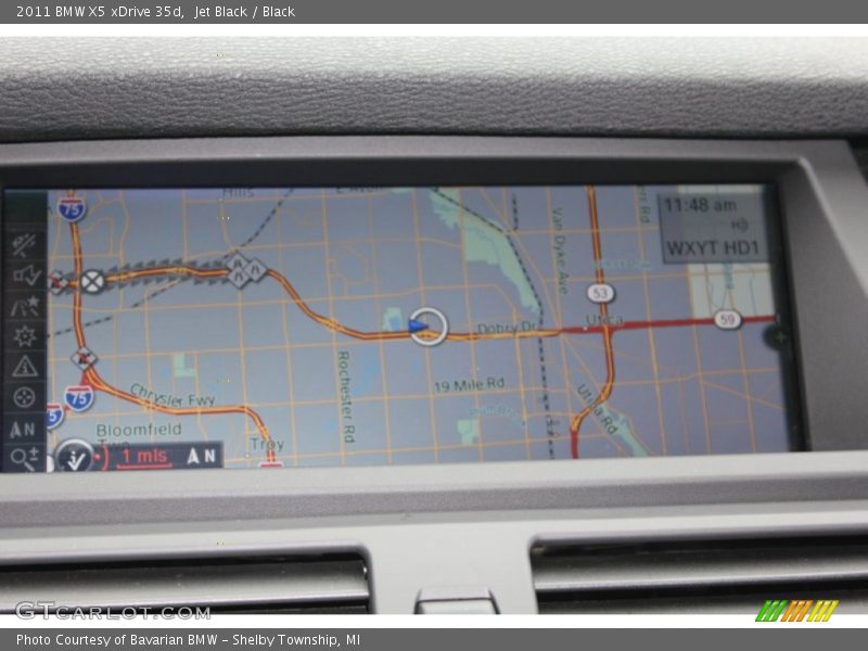 Jet Black / Black 2011 BMW X5 xDrive 35d