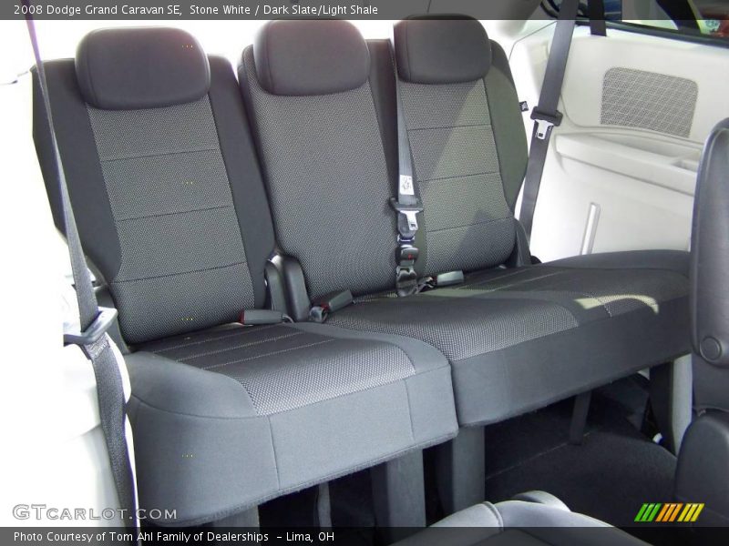 Stone White / Dark Slate/Light Shale 2008 Dodge Grand Caravan SE
