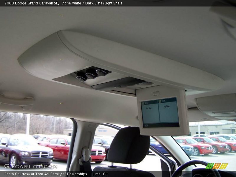 Stone White / Dark Slate/Light Shale 2008 Dodge Grand Caravan SE