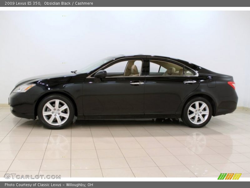 Obsidian Black / Cashmere 2009 Lexus ES 350