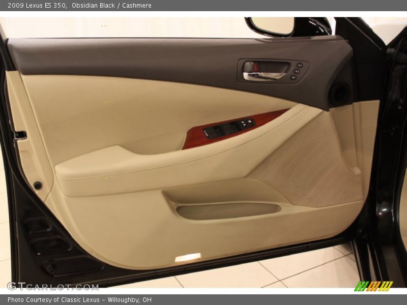 Obsidian Black / Cashmere 2009 Lexus ES 350