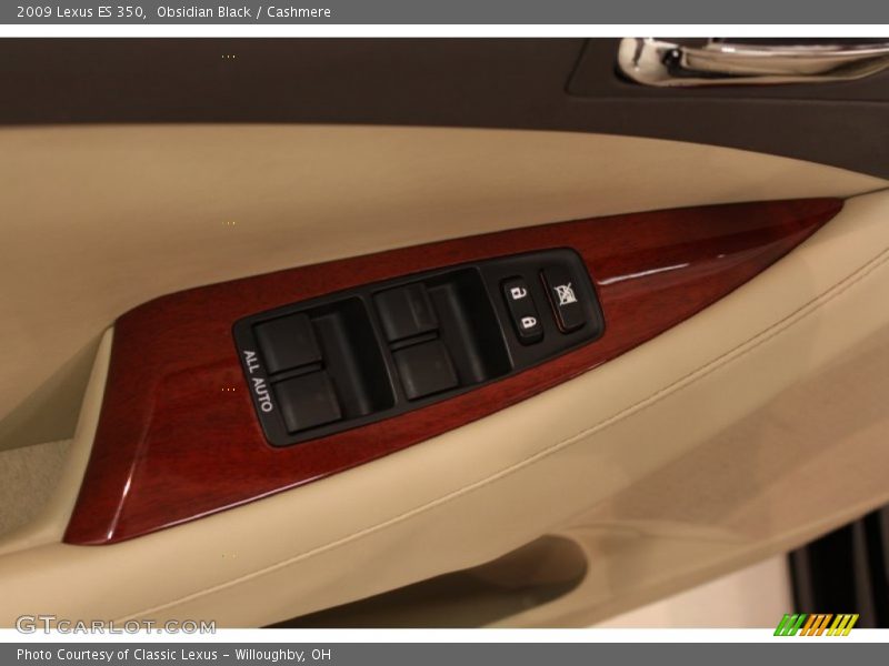 Obsidian Black / Cashmere 2009 Lexus ES 350