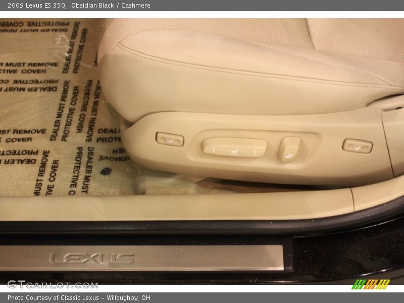 Obsidian Black / Cashmere 2009 Lexus ES 350