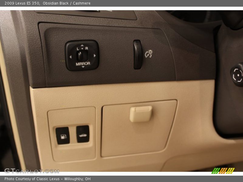 Obsidian Black / Cashmere 2009 Lexus ES 350