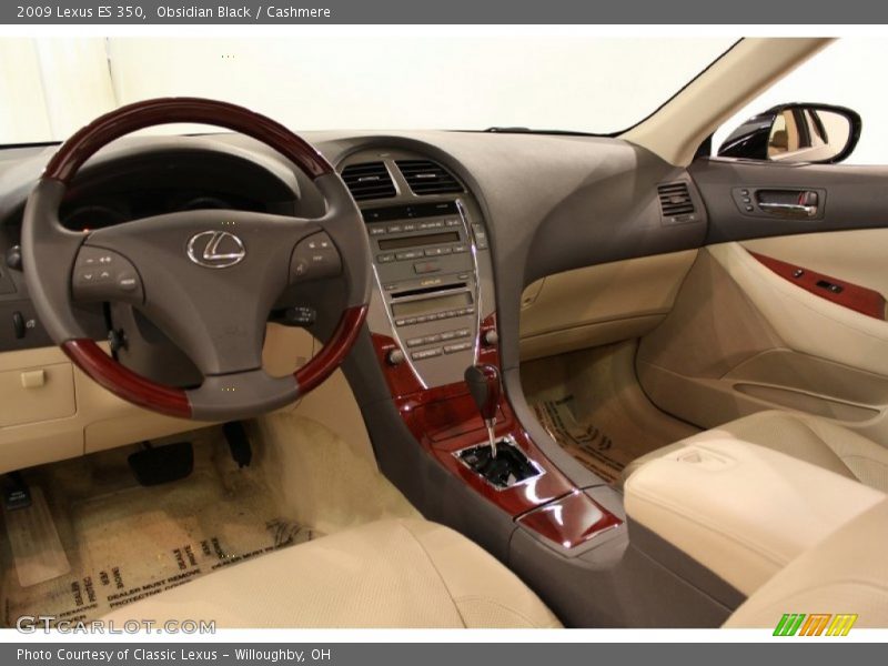 Obsidian Black / Cashmere 2009 Lexus ES 350