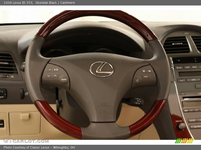 Obsidian Black / Cashmere 2009 Lexus ES 350