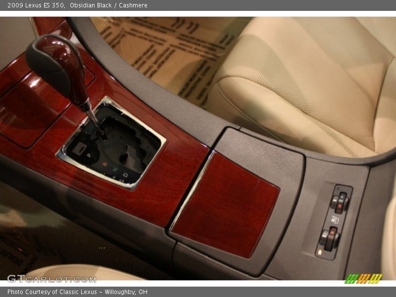 Obsidian Black / Cashmere 2009 Lexus ES 350