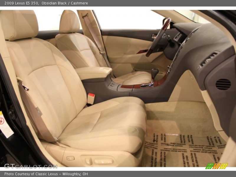 Obsidian Black / Cashmere 2009 Lexus ES 350
