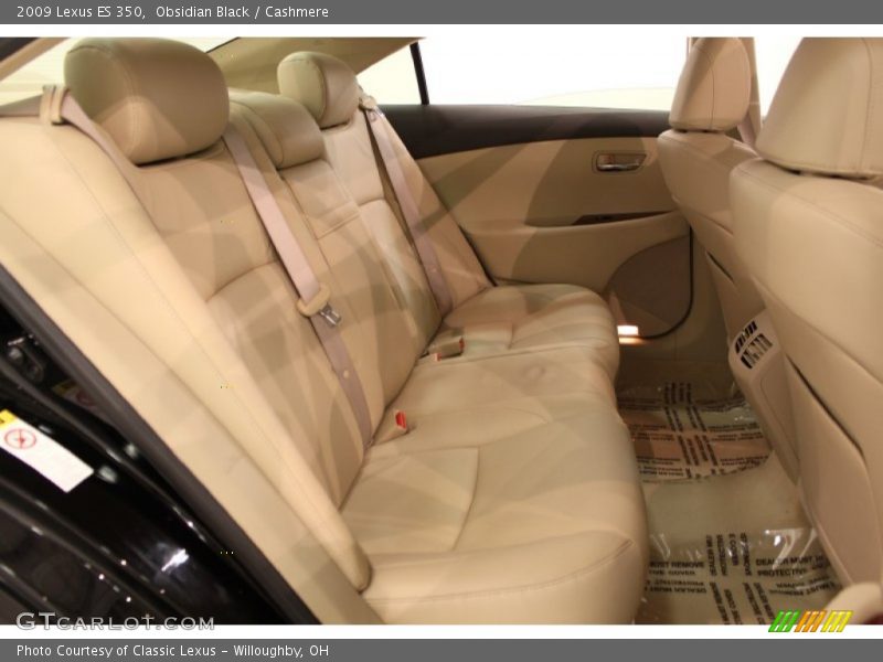 Obsidian Black / Cashmere 2009 Lexus ES 350