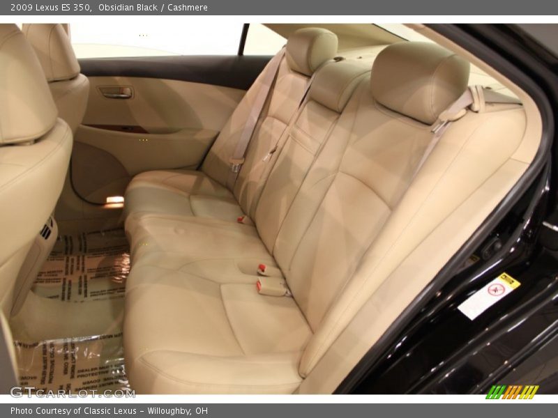 Obsidian Black / Cashmere 2009 Lexus ES 350