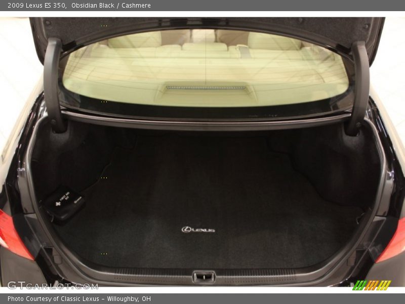 Obsidian Black / Cashmere 2009 Lexus ES 350