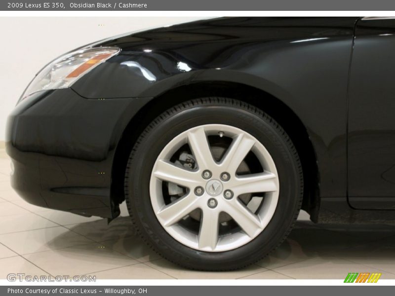 Obsidian Black / Cashmere 2009 Lexus ES 350