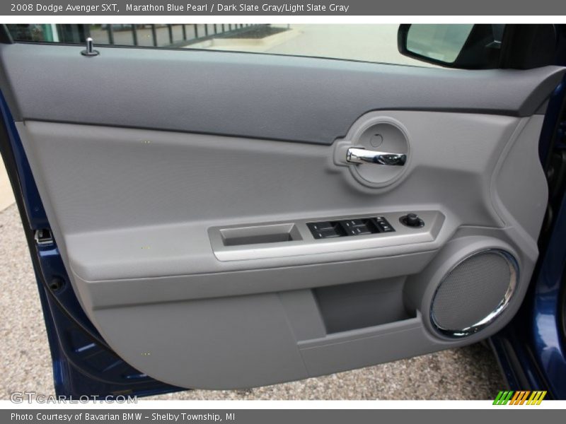 Marathon Blue Pearl / Dark Slate Gray/Light Slate Gray 2008 Dodge Avenger SXT
