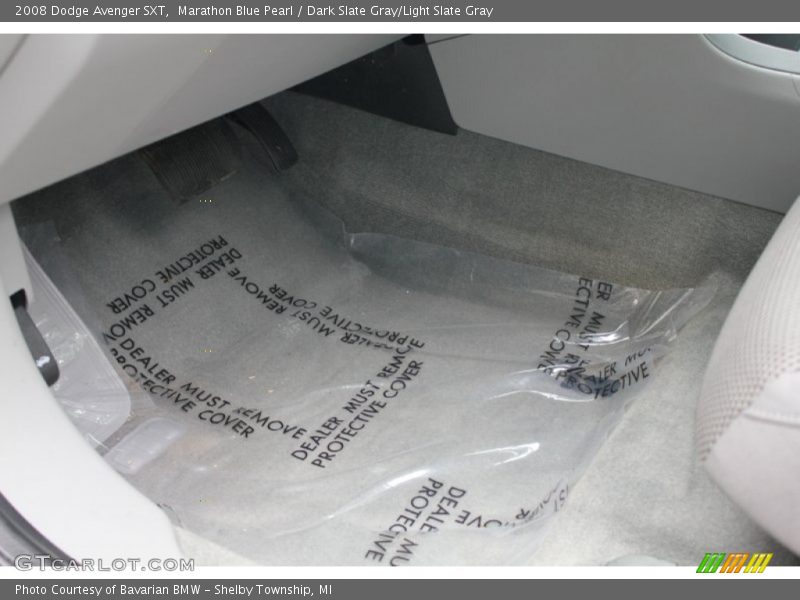 Marathon Blue Pearl / Dark Slate Gray/Light Slate Gray 2008 Dodge Avenger SXT