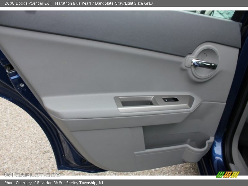 Marathon Blue Pearl / Dark Slate Gray/Light Slate Gray 2008 Dodge Avenger SXT