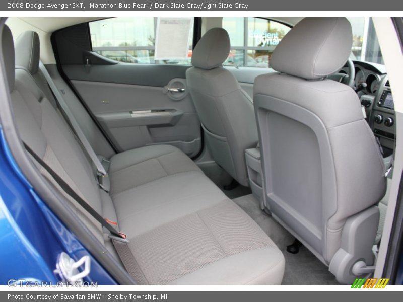 Marathon Blue Pearl / Dark Slate Gray/Light Slate Gray 2008 Dodge Avenger SXT