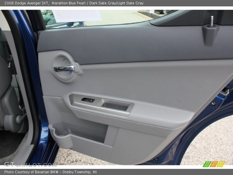 Marathon Blue Pearl / Dark Slate Gray/Light Slate Gray 2008 Dodge Avenger SXT