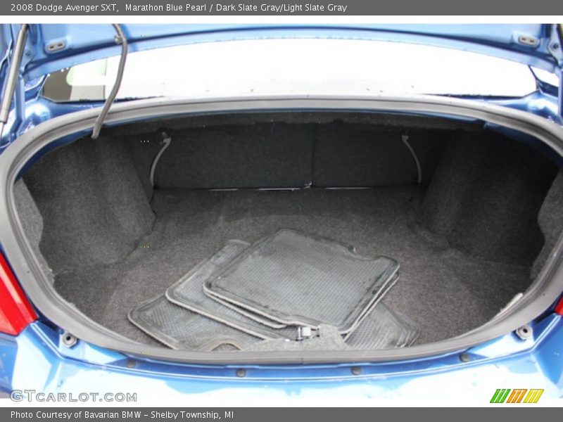 Marathon Blue Pearl / Dark Slate Gray/Light Slate Gray 2008 Dodge Avenger SXT
