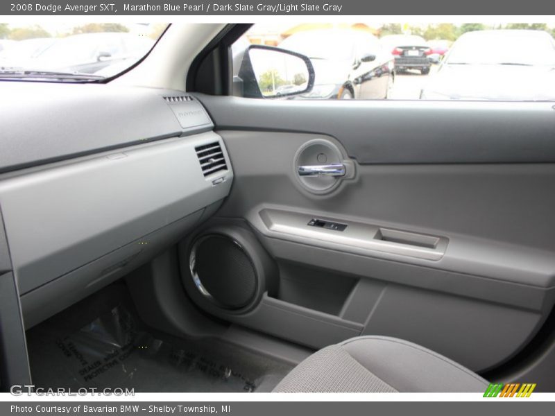 Marathon Blue Pearl / Dark Slate Gray/Light Slate Gray 2008 Dodge Avenger SXT