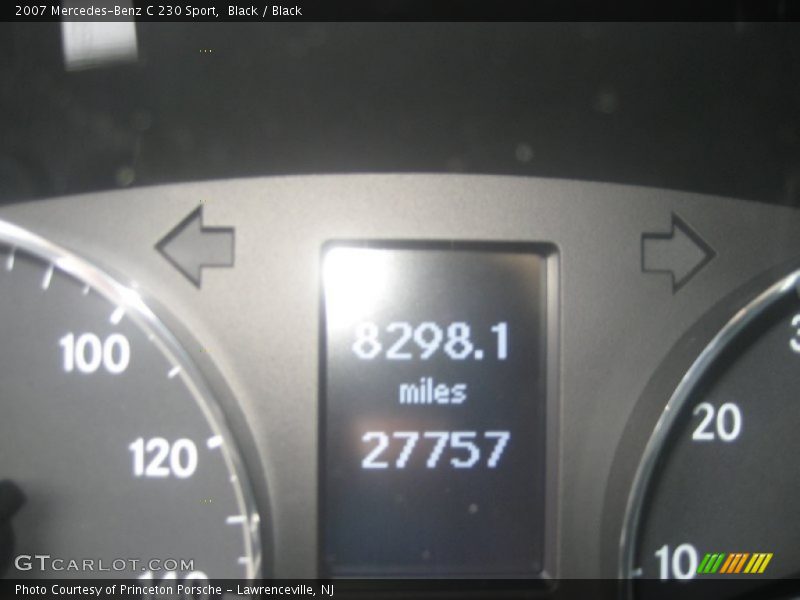 Black / Black 2007 Mercedes-Benz C 230 Sport