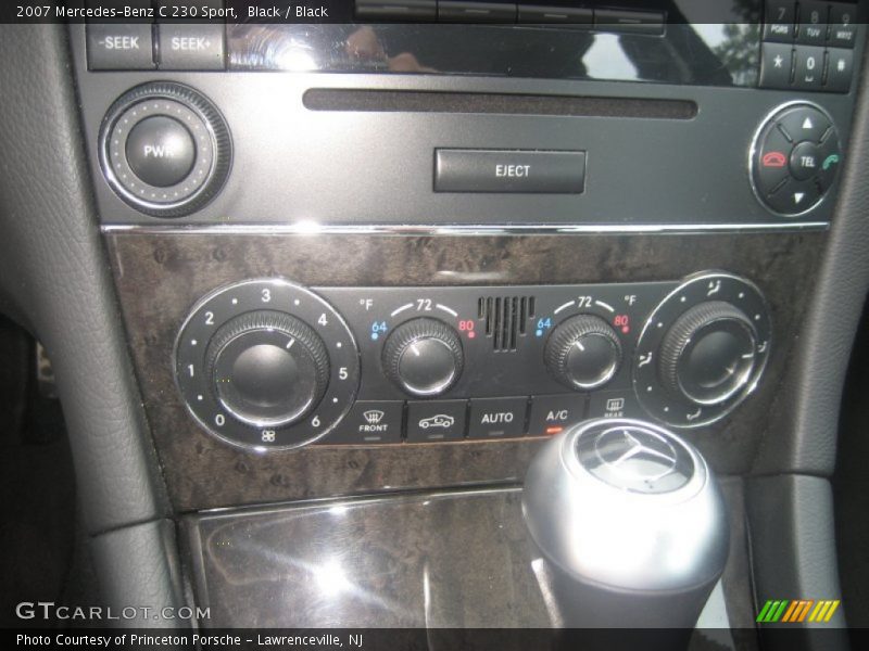 Black / Black 2007 Mercedes-Benz C 230 Sport