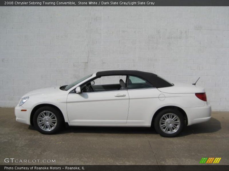  2008 Sebring Touring Convertible Stone White