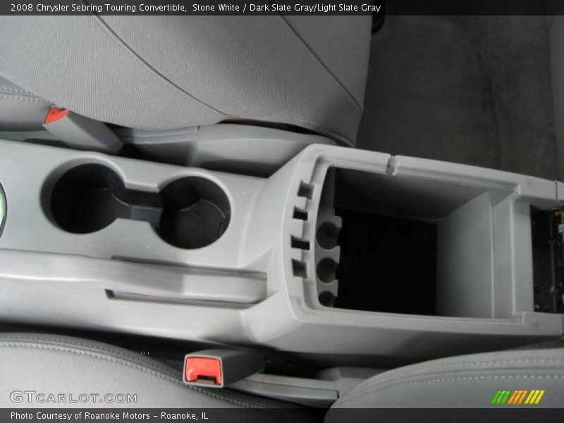 Stone White / Dark Slate Gray/Light Slate Gray 2008 Chrysler Sebring Touring Convertible