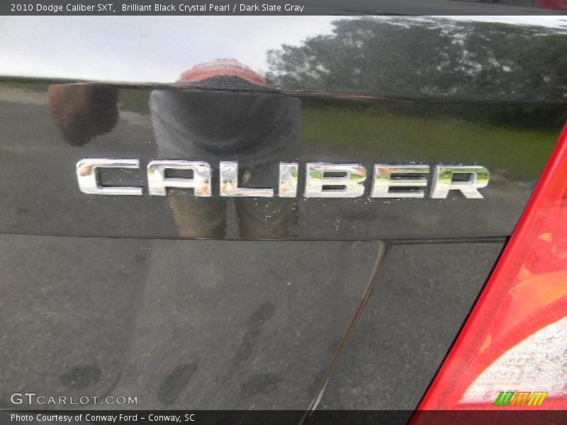 Brilliant Black Crystal Pearl / Dark Slate Gray 2010 Dodge Caliber SXT