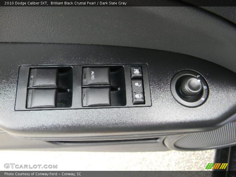 Brilliant Black Crystal Pearl / Dark Slate Gray 2010 Dodge Caliber SXT