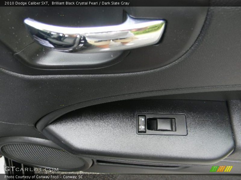 Brilliant Black Crystal Pearl / Dark Slate Gray 2010 Dodge Caliber SXT