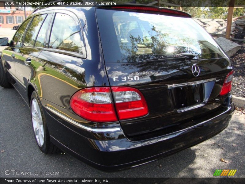 Black / Cashmere 2008 Mercedes-Benz E 350 4Matic Wagon