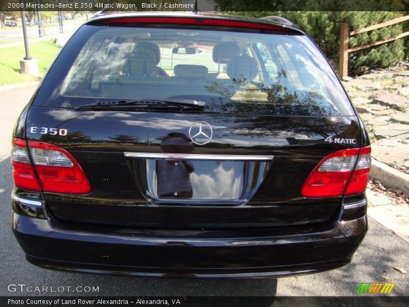 Black / Cashmere 2008 Mercedes-Benz E 350 4Matic Wagon