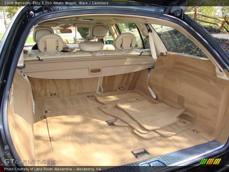 Black / Cashmere 2008 Mercedes-Benz E 350 4Matic Wagon
