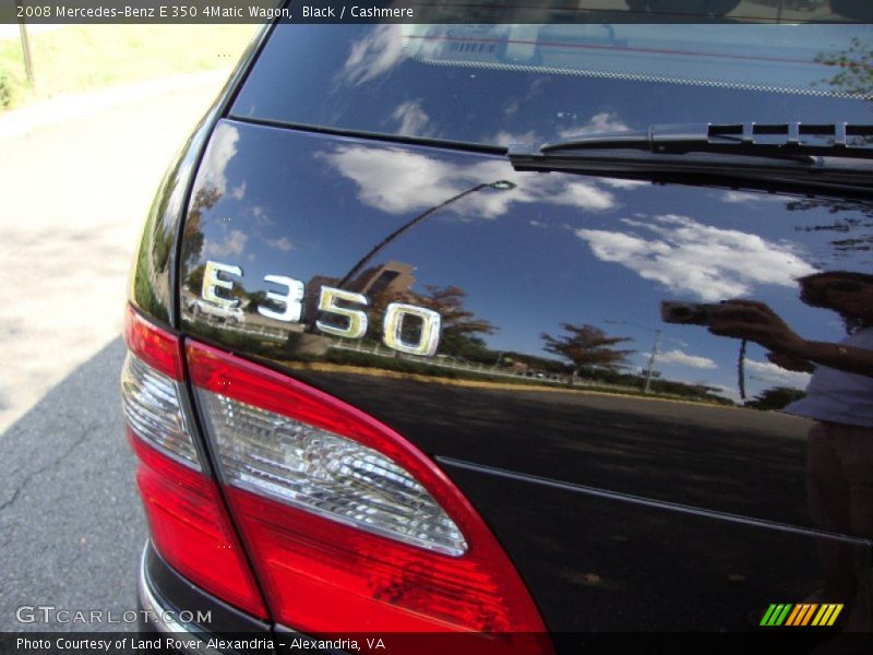 Black / Cashmere 2008 Mercedes-Benz E 350 4Matic Wagon