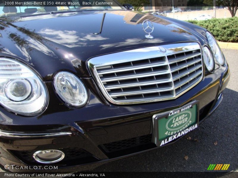 Black / Cashmere 2008 Mercedes-Benz E 350 4Matic Wagon