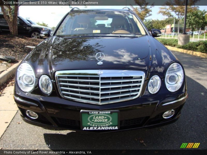 Black / Cashmere 2008 Mercedes-Benz E 350 4Matic Wagon