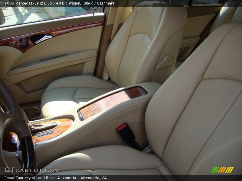 Black / Cashmere 2008 Mercedes-Benz E 350 4Matic Wagon