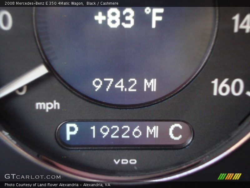 Black / Cashmere 2008 Mercedes-Benz E 350 4Matic Wagon