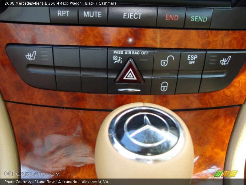Black / Cashmere 2008 Mercedes-Benz E 350 4Matic Wagon